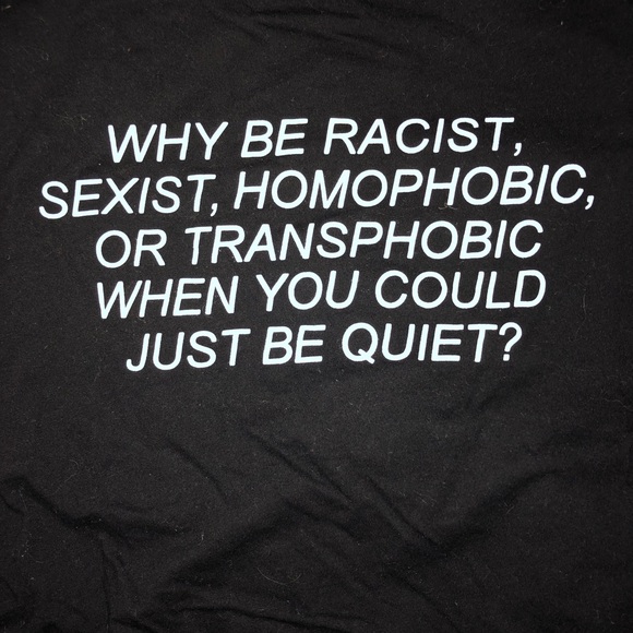 “Just be Quiet..” tee shirt - Picture 2 of 3